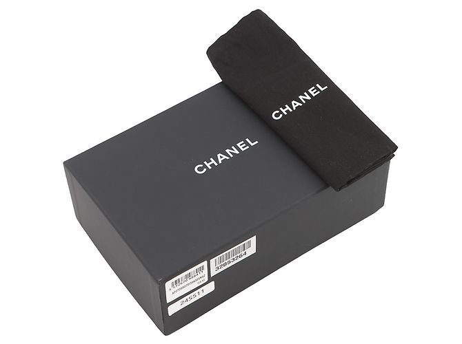 Borsa a Spalla Chanel Boy Mini Caviar Skin Nero - vista 9