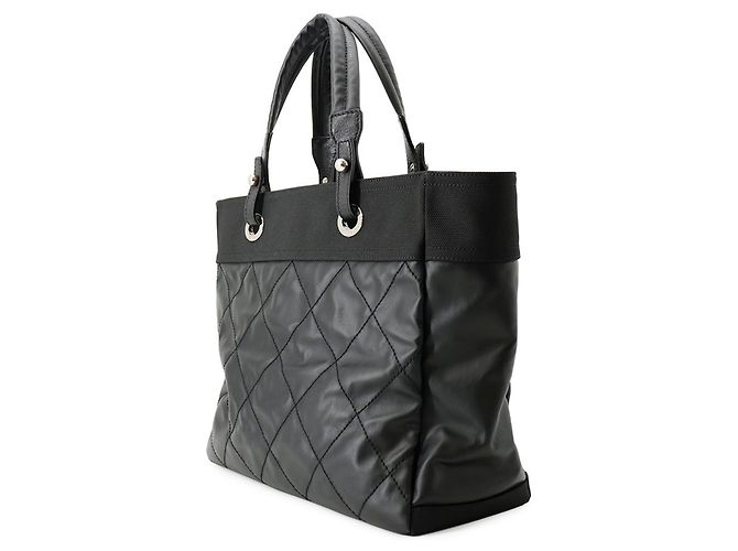 Chanel Matelassé Paris Biarritz Tote MM Nero - vista 2
