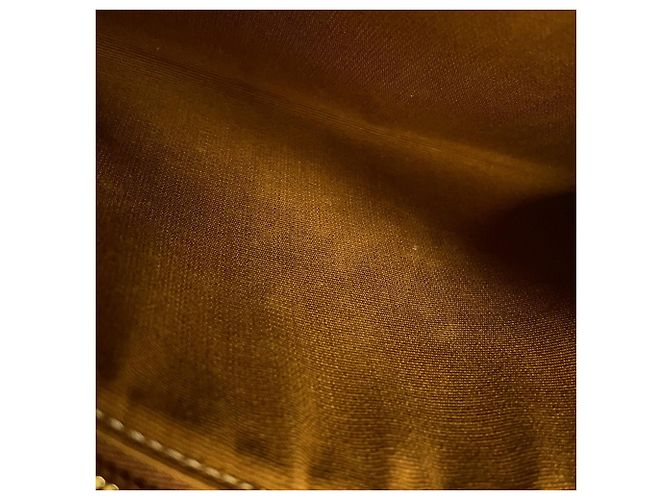Céline Borsa Tote in Pelle Celine Triomphe Medium Marrone - vista 11
