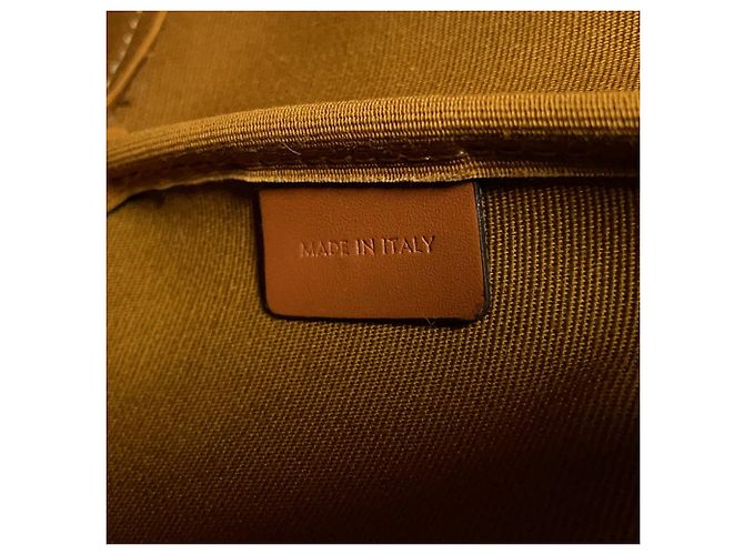 Céline Borsa Tote in Pelle Celine Triomphe Medium Marrone - vista 15
