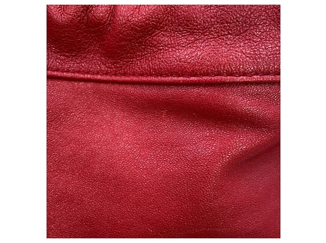 Borsa a Spalla Gucci Horsebit 1955 in Pelle Rosso Blu navy - vista 8