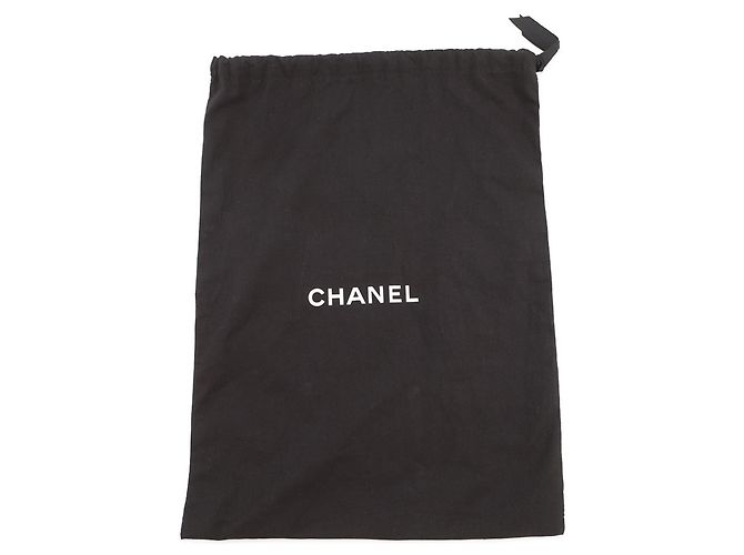 Borsa a tracolla Chanel in pelle nera con catena Nero - vista 14