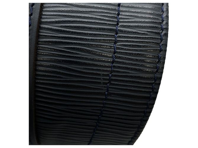 Zaino Louis Vuitton Epi Christopher PM Blu navy - vista 10