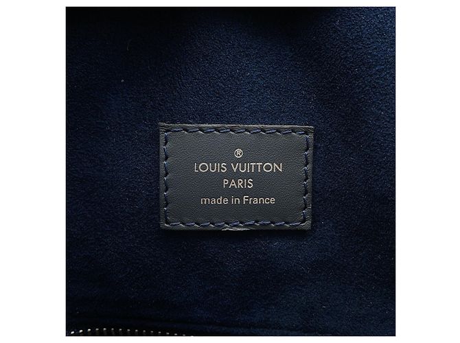 Zaino Louis Vuitton Epi Christopher PM Blu navy - vista 15