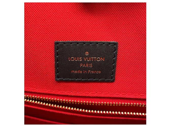 Borsa Tote Louis Vuitton Monogram Reverse Giant OnTheGo MM Rosso - vista 15