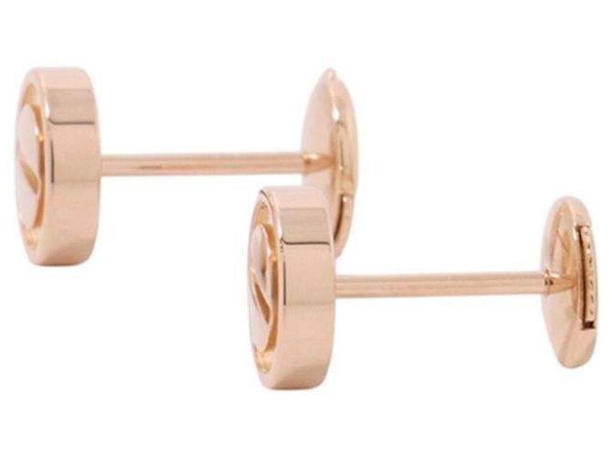 Orecchini Love Stud in oro rosa 18K Cartier - vista 2