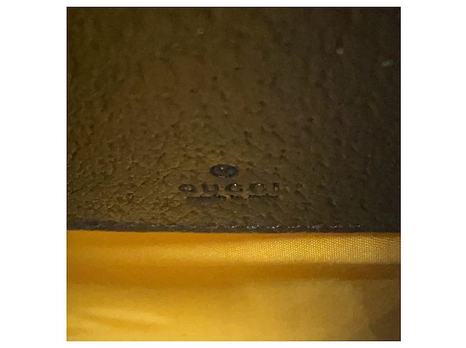 Borsa a tracolla Gucci Off the Grid Nero Giallo - vista 13