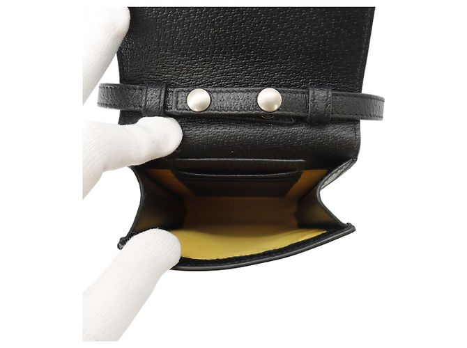 Borsa a tracolla Gucci Off the Grid Nero Giallo - vista 6