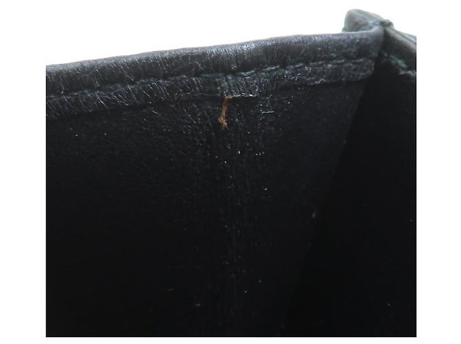 Prada Black Leather Bi-fold Wallet - view 10