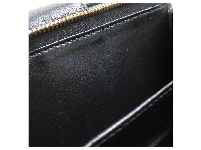 Prada Black Leather Bi-fold Wallet - view 11