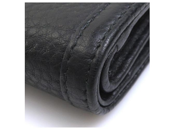 Prada Black Leather Bi-fold Wallet - view 8