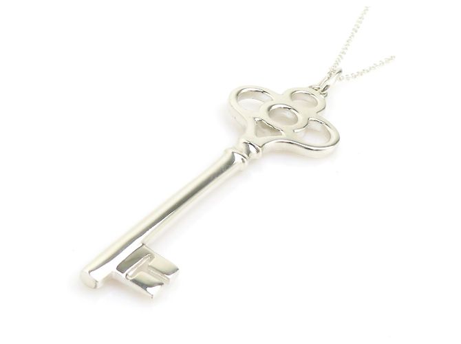 Collana Tiffany & Co. Crown Key Argento - vista 3