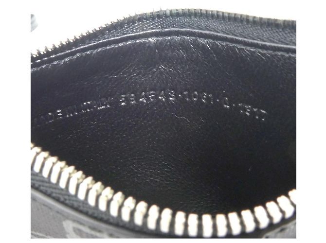 Monedero de cuero Balenciaga Negro - vista 13