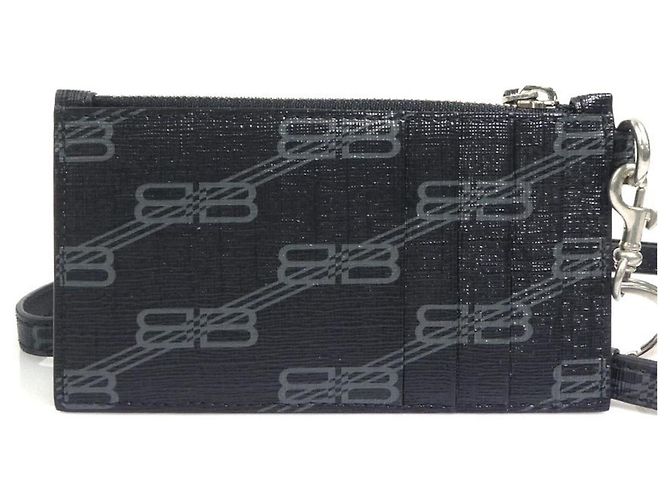 Monedero de cuero Balenciaga Negro - vista 2