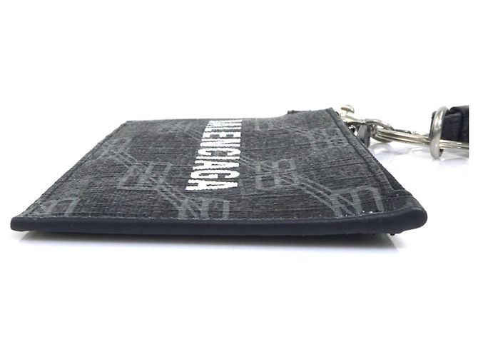 Monedero de cuero Balenciaga Negro - vista 4