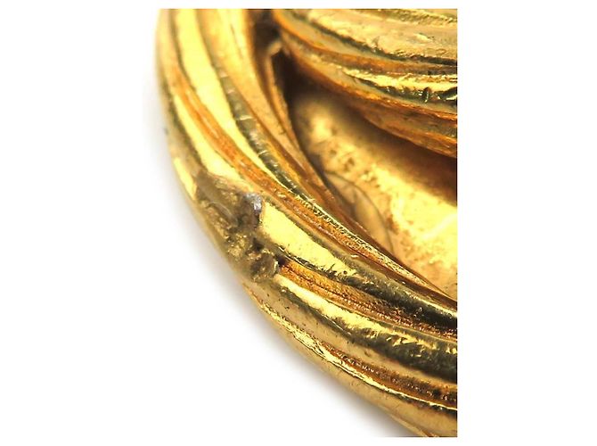 Orecchini a clip dorati Chanel D'oro - vista 4