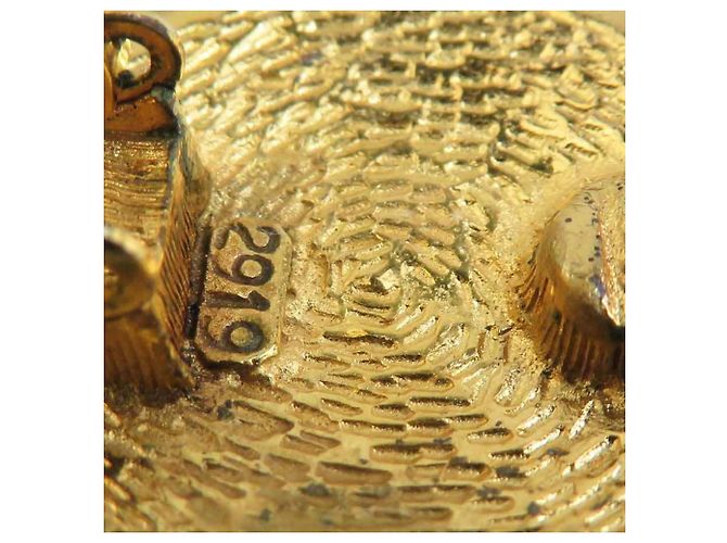 Orecchini a clip dorati Chanel D'oro - vista 7