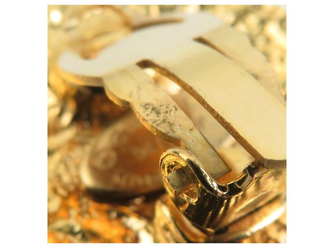 Orecchini a clip dorati Chanel D'oro - vista 6