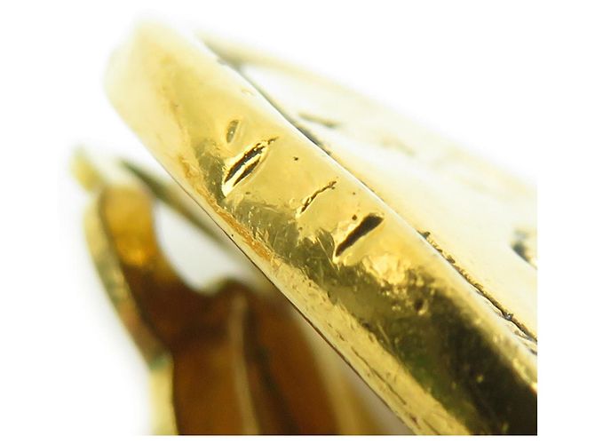 Timeless Pendientes de clip dorados Chanel - vista 4