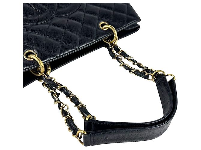 Borsa Tote Chanel GST Grand Shopping Nero - vista 10