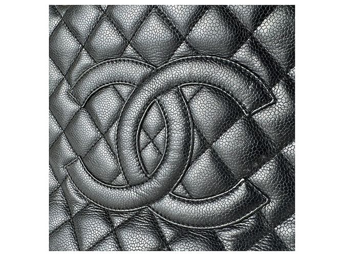 Borsa Tote Chanel GST Grand Shopping Nero - vista 11