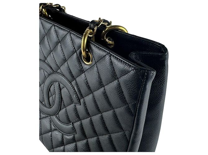 Borsa Tote Chanel GST Grand Shopping Nero - vista 6