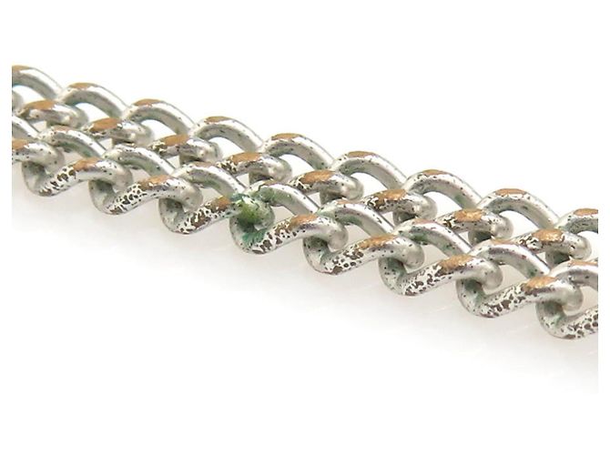 Collana Chanel in argento con cuore Coco Mark - vista 5