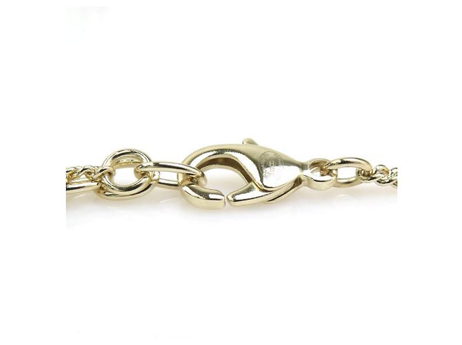 Collana in metallo dorato Chanel D'oro - vista 6