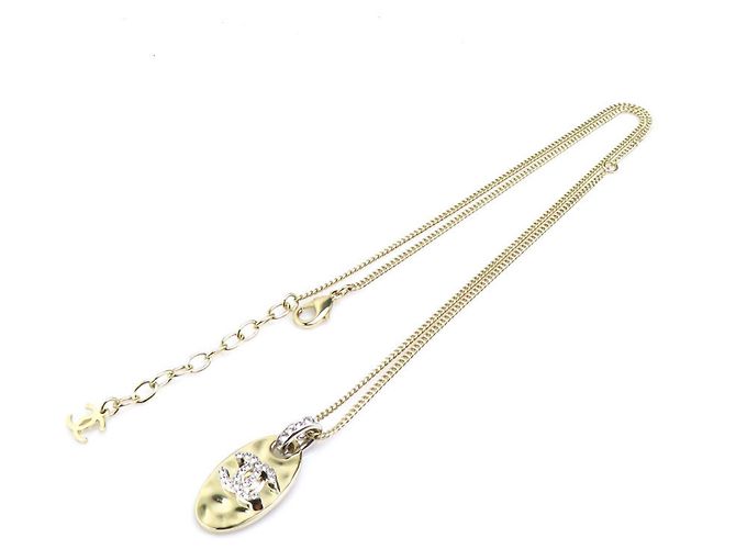 Collana in metallo dorato Chanel D'oro - vista 9