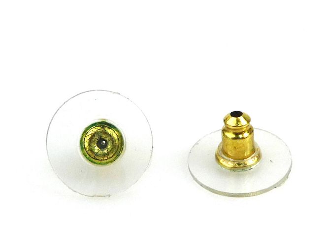 Orecchini pendenti a cuore in oro rosa Chanel D'oro - vista 5