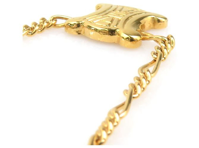 Céline Collana Celine Triomphe Metal Gold D'oro - vista 3
