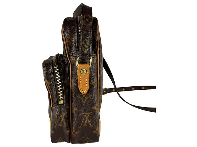 Borsa a Spalla Louis Vuitton Monogram Marrone Monogramma - vista 2