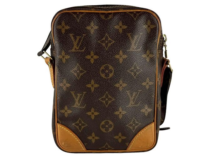 Borsa a Spalla Louis Vuitton Monogram Marrone Monogramma - vista 3