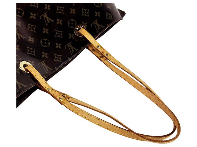 Bolsa Louis Vuitton Monogram Cabas Cruise Marrom Monograma - vista 10