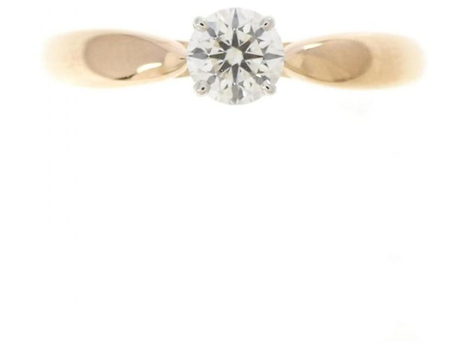Tiffany & Co Anello Tiffany Harmony in oro rosa e platino - vista 2