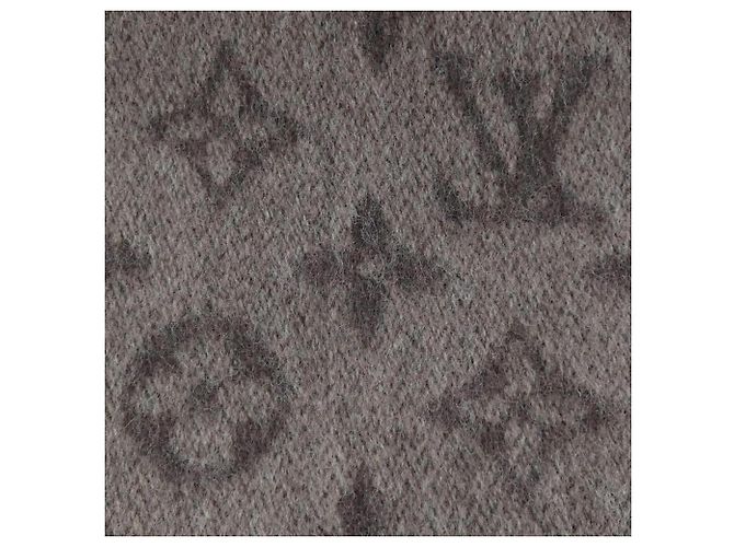 Echarpe de cashmere Louis Vuitton Monogram Gradient Marrom - vista 4