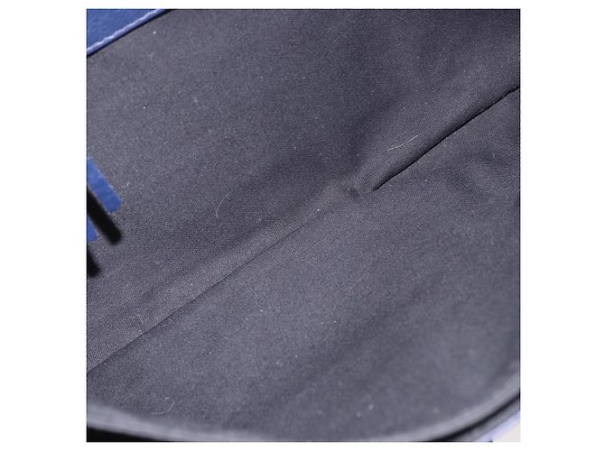 Clutch Mini in Pelle con Borchie Classiche Balenciaga Blu navy - vista 5