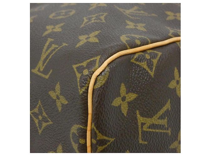 Bolso Boston Louis Vuitton Monogram Keepall 55cm Castaño - vista 2