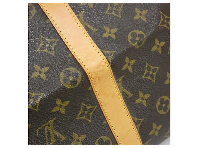 Bolso Boston Louis Vuitton Monogram Keepall 55cm Castaño - vista 4