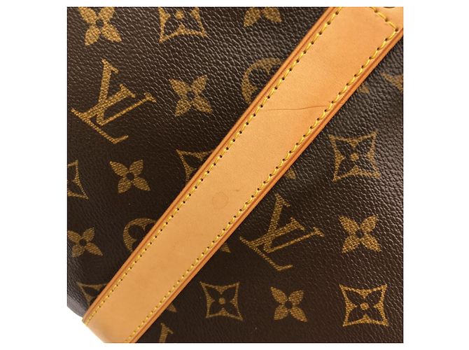 Borsa Boston Louis Vuitton Monogram Keepall 50cm Marrone - vista 4