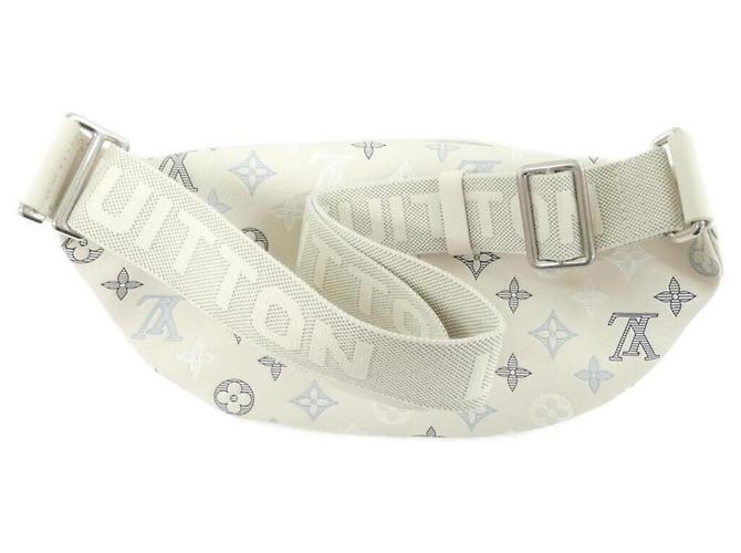 Bumbag Borsa a tracolla Rush Monogram Shadow Louis Vuitton Bianco - vista 2