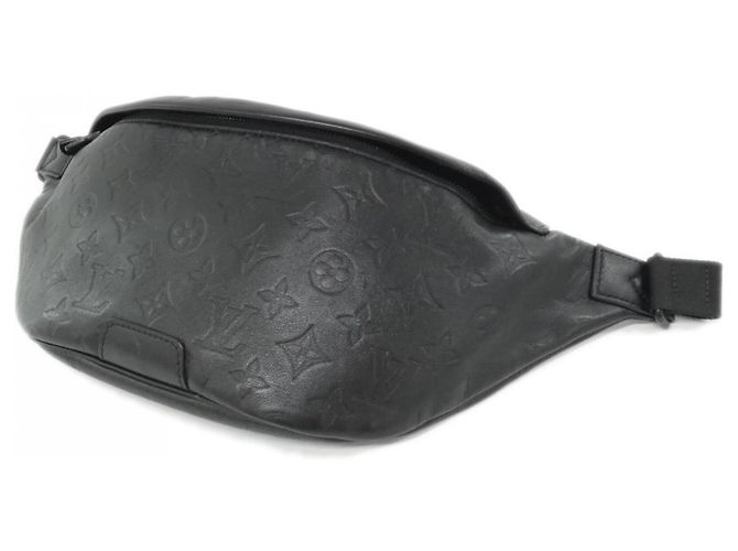 Louis Vuitton Monogram Shadow Discovery Bumbag M44388 Nero - vista 3