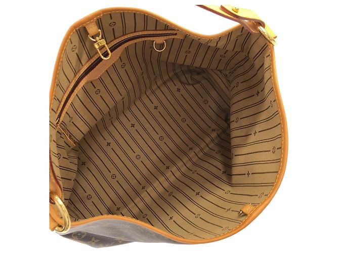 Borsa a Spalla Louis Vuitton Monogram Delightful PM Marrone - vista 6