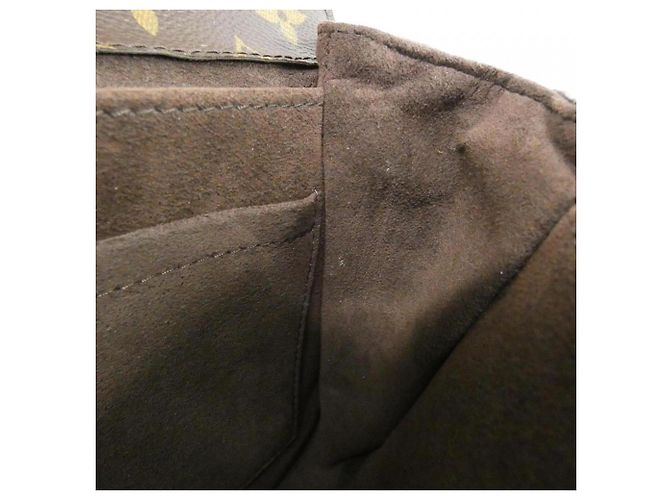 Borsa Louis Vuitton Monogram Pochette Métis MM Marrone - vista 9
