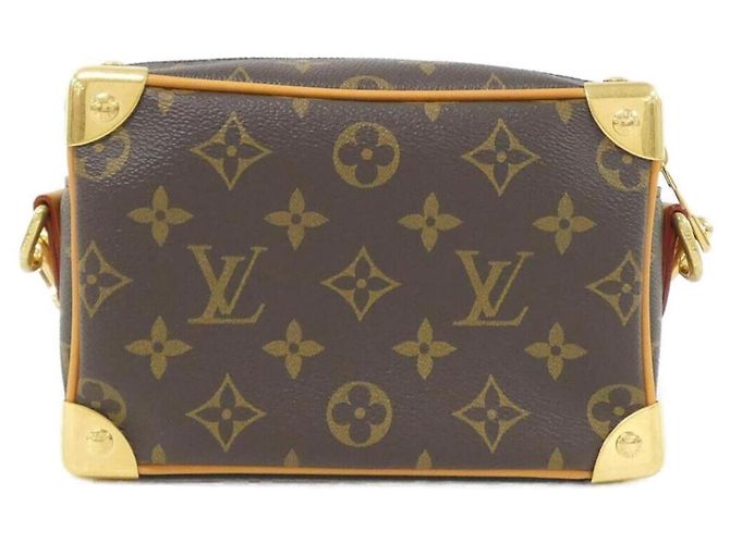 Louis Vuitton Monogram Mini Soft Trunk Schultertasche Braun - Ansicht 2