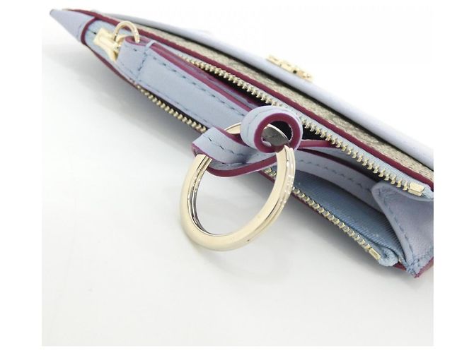 Gucci Coin & Key Case Beige Dark brown Light blue - view 5