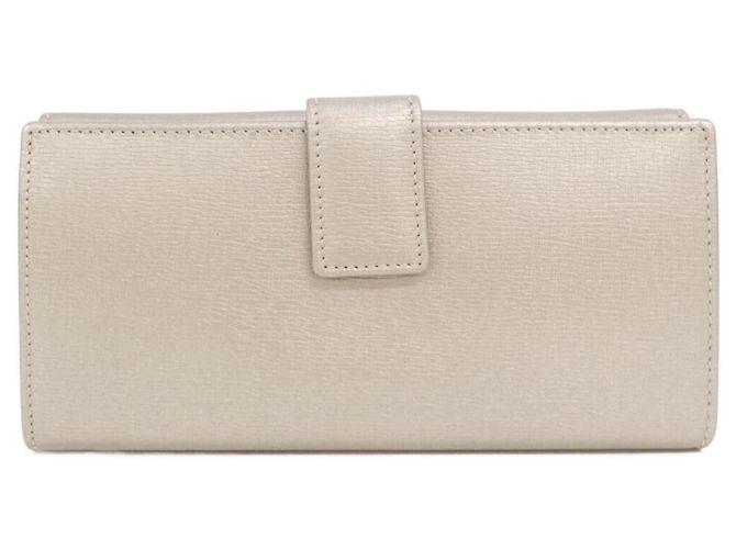Cartera larga de cuero beige Gucci - vista 2