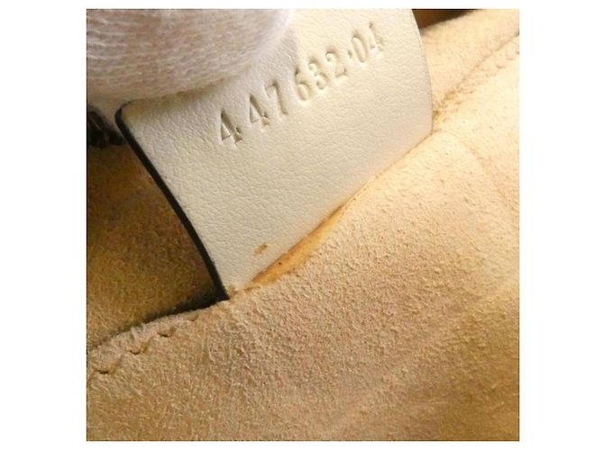 Borsa a Spalla Gucci GG Marmont Bianco - vista 10