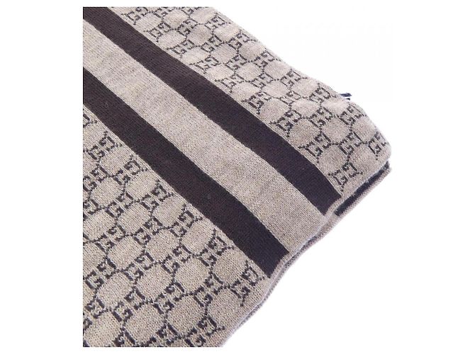Estola Gucci en beige y marrón Castaño - vista 2