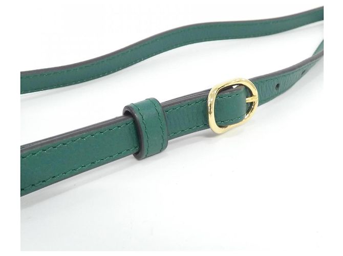 Tarjetero de cuero verde Gucci Blondie 698635 - vista 4